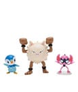 Pokémon First Partner Battle Figure Set Figure 3-Pack Impidimp, Piplup & Primape