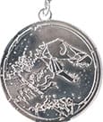 Jurassic World Metal Keychain T-Rex