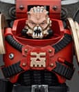 Warhammer 40k Action Figure 1/18 World Eaters Khorne Berzerker with Eviscerator Chainsword 13 cm