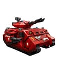 Warhammer 40k Action Figure 1/18 Blood Angels Predator Annihilator with Twin Lascannons 26 cm