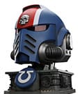Warhammer 40,000: Space Marine 2 Replica Ultramarines Lieutenant Titus helmet with Display Stand 44 cm
