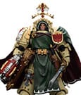 Warhammer 40,000: Dark Angels Action Figure Belial Grand Master of The Deathwing With the Sword of Silence and Storm Bolter 14 cm