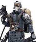Warhammer 40k Action Figure 1/18 Death Korps of Krieg Veteran Squad Sergeant 10 cm