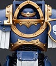 Warhammer The Horus Heresy Action Figure 1/18 Uitramarines Cataphractii Terminator Squad Terminator with Reaper Autocannon 14 cm