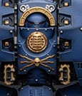 Warhammer The Horus Heresy Action Figure 1/18 Ultramarines Leviathan Dreadnought with Cyclonic Melta Lance And Siege Claws 29 cm