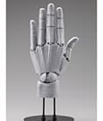 Takahiro Kagami PVC Artist Support Item Hand 1/1 Model Men /L Gray 22 cm