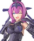 Megami Device Plastic Model Kit 1/1 Asra Archer Kizuna Shadow Edition Full Package 14 cm