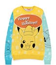 Pokémon Sweater Pikachu, Bulbasaur, Squirtle & Charmender (Christmas Jumper) Size M