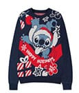 Lilo & Stitch Sweater Stitch Santa (Christmas Jumper) Size XL