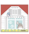 Studio Ghibli mini towel My neighbor Totoro Satsuki & Mei's Haus 25 x 25 cm