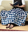 My Neighbor Totoro couverture polaire moirée Soot Sprite silhouette 70 x 100 cm