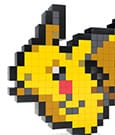 Pokémon MEGA Construction Set Pikachu Pixel Art