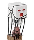 A Minecraft Movie Action Figure Blast Attack Ghast 25 cm