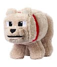 A Minecraft Movie Plush Figure Dennis the Wolf 20 cm