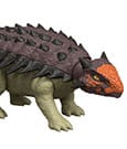 Jurassic World Rebirth Action Figure with Sound Wild Roar Ankylosaurus 7 cm