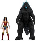 DC Justice League Monsterverse DC Multiverse Action Figures 2-Pack Wonder Woman Vs. Atomic Blast Godzilla 18 cm