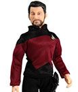 Star Trek TNG Action Figure Cmdr Will Riker 20 cm