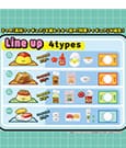 Recipeeez Mini Figure Menu 01 3 cm Assortment (4)