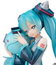 Mobile Suit Gundam x Hatsune Miku Lucrea PVC Statue Hatsune Miku x OO Gundam 45th Anniversary 17 cm