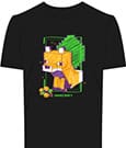Minecraft T-Shirt Fox Size M