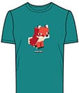 Minecraft T-Shirt Simple Fox Size M