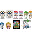 Voltron PVC Bag Clips 40th Anniversary Display (24)