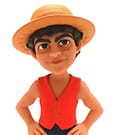 One Piece Minix Figure Monkey D. Luffy 12 cm