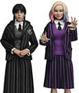 Wednesday Action Figures 2 Pack Wednesday Addams (Nevermore Uniform) and Enid 20 cm
