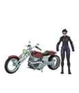 Teenage Mutant Ninja Turtles (The Last Ronin The Lost Years) Action Figure Casey Marie with Last Ronin Motorcycle 18 cm