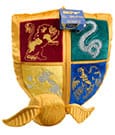 Harry Potter Cushion with Plush Figure Quidditch Crest & Golden Snitch
