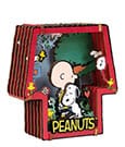 Peanuts Puremind Model Kit Wooden Theater Healing Hug