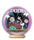 Peanuts Puremind Model Kit Wooden Theater Globe Cool Pool