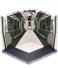 Dioramansion 150 Decorative Parts for Nendoroid and Figma Figures Train Interior