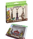 Minecraft Keychains 3-Pack Assortment (12)