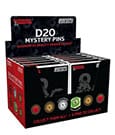 Dungeons & Dragons Pins Blind Box Mystery Mystery D20 Pins Assortment (10)