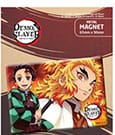 Hatsune Miku Fridge Magnet Tanjiro & Kyojuro