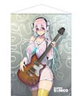 Super Sonico Wallscroll Super Sonico with Guitar 50 x 70 cm