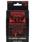 Stranger Thinngs 5 Playing Cards Metal