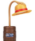 One Piece Posable Desk Light Straw Hat 28 cm