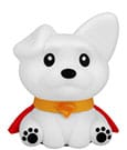 DC Comics Squishy Glo Silicon Light Superman Krypto 17 cm