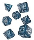 Call of Cthulhu Dice Set Abyssal & White (7)