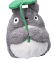 My Neighbor Totoro Nakayoshi Plush Figure Big Totoro with leaf 21 cm