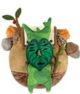 The Legend of Zelda: Tears of the Kingdom Plush Figure ZP04 Korok with Backpack Brown 17 cm