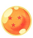 Dragon Ball Indoor Mat 4 Stars Ball 60 x 60 cm