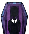 Wednesday Indoor Mat Dark Side 80 x 47 cm