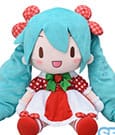 Character Vocal Series 01: Hatsune Miku Fuwa Petit Plush Figure Hatsune Miku x Love and Berry Dress Up and Dance! Lovely Strawberry 40 cm