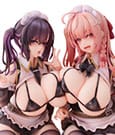 Original Character PVC Statues 1/5 2-Set Koho Miya & Otsuhane Fuwari illustration by Ninoude 18 cm