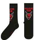 Stranger Things Socks Hellfire Club Large