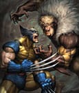 Marvel Art Print Wolverine vs Sabretooth 41 x 61 cm - unframed