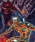 Marvel Art Print Galactus and the Silver Surfer 61 x 41 cm - unframed
